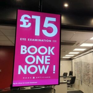 High Vibrance Android Advertising Displays (43” & 55”)